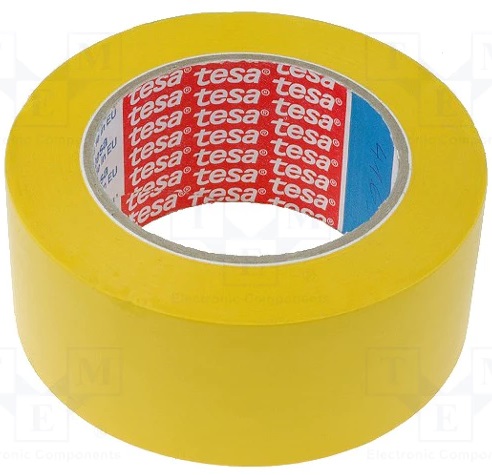 Marquage_au_sol adhésif jaune 33m*50mm
